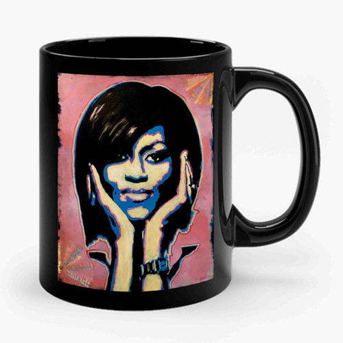 Michelle Obama Pop Art Ceramic Mug