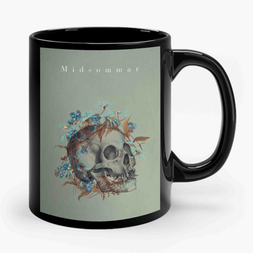 midsommar skull Ceramic Mug