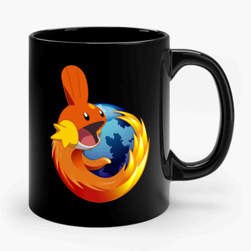 Mudkip Pokemon Logo Ceramic Mug