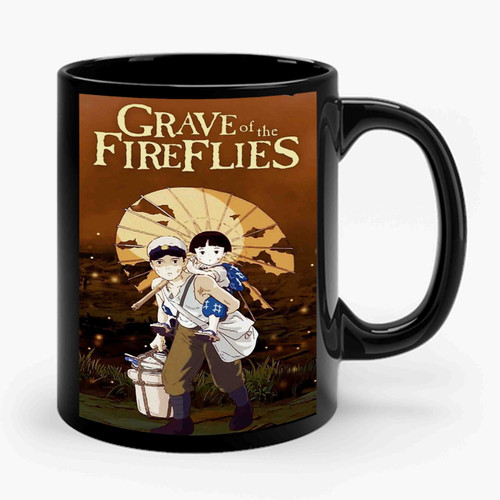 My Thoughts On Grave Of The Fireflies A Japanese Animated Ceramic Mug