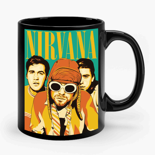 Nirvana Rock Band Ceramic Mug