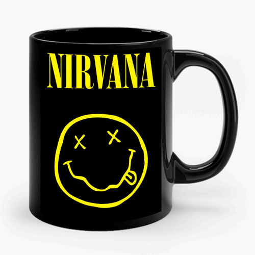 Nirvana Smiley Ceramic Mug
