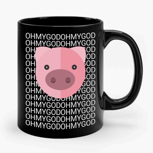 Oh My God Pig Ceramic Mug