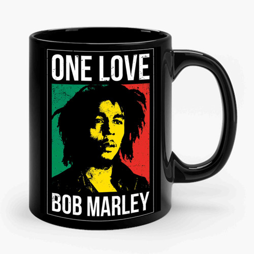 one love bob marley vintage Ceramic Mug