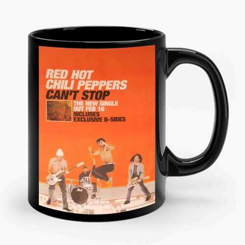 Original Red Hot Chilli Peppers Poster For The Cant Stop Single Ceramic Mug