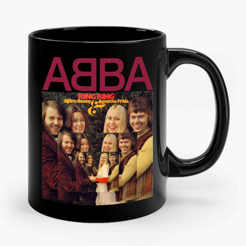 Abba Ring Ring Rock Music Band Ceramic Mug