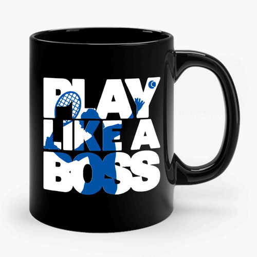 play like a boss Ceramic Mug