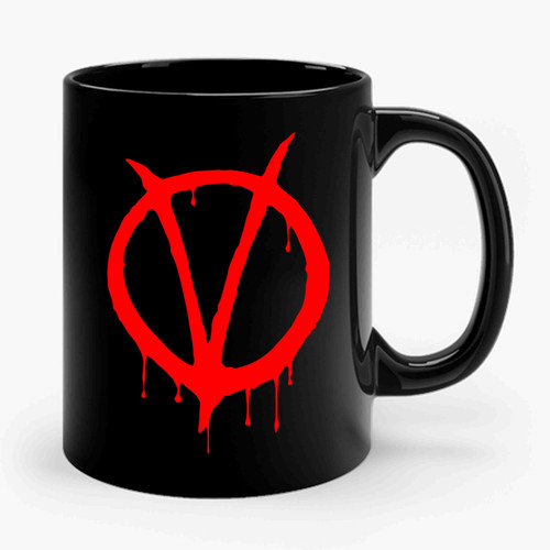 Red Vlone Logo Ceramic Mug