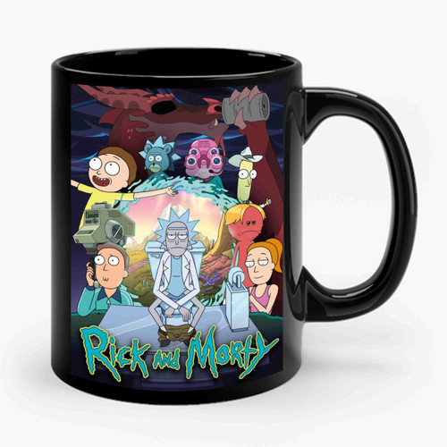 Rick And Morty Season 4 Ceramic Mug