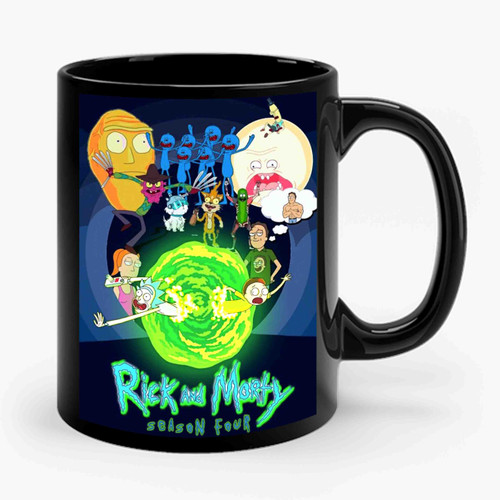 Rick And Morty Season Four Ceramic Mug