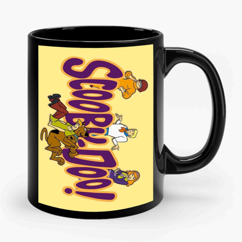 Scooby Doo Friends Fred Wilma Velma Scooby Shaggy Ceramic Mug