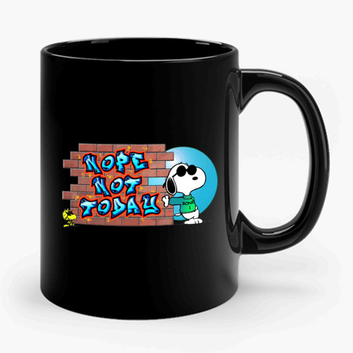Snoopy Not Today Ceramic Mug