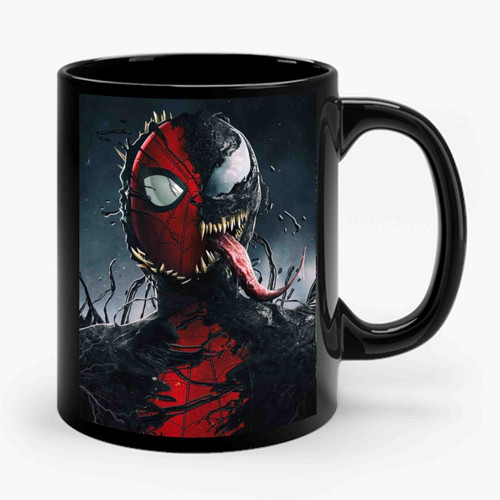 Spiderman Meets Grisly Fate In Venom 2 Ceramic Mug