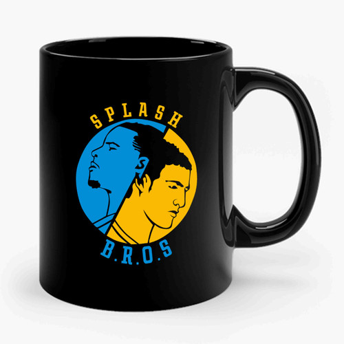 Splash Bros Stephen Curry And Klay Thompson Golden State Warriors Ceramic Mug