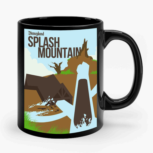 splash mountain vintage Ceramic Mug