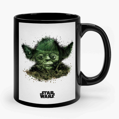 star wars yoda art Ceramic Mug