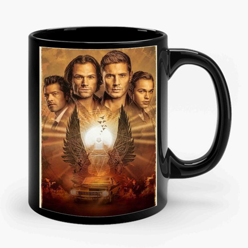 supernatural season 15 sam & dean Ceramic Mug