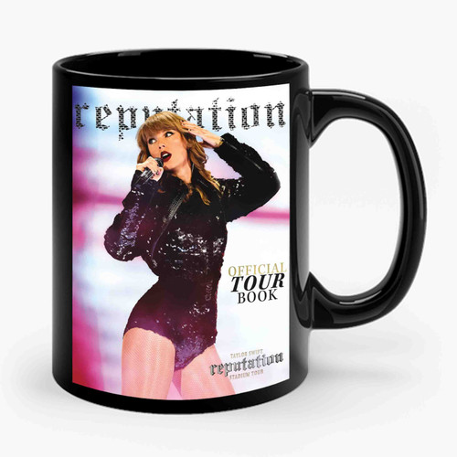 Taylor Swift Collectible Official Reputation Concert Photos Stadium Tour Book Ceramic Mug