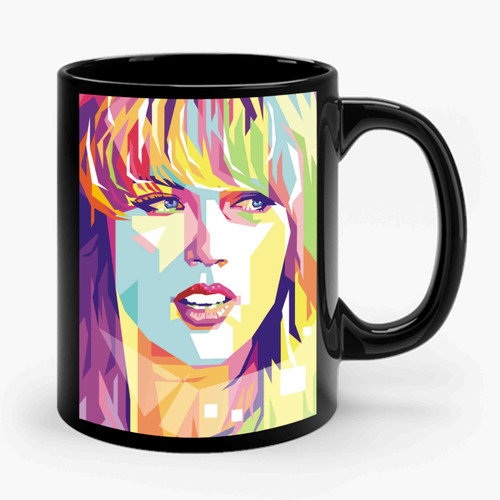 Taylor Swift Pop Art Ceramic Mug