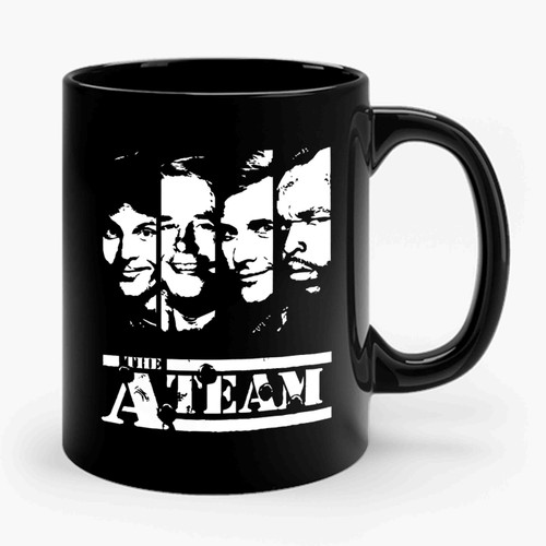 The Squad B&w Ceramic Mug