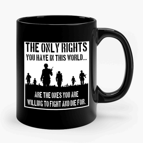 the only rights you have in this world Ceramic Mug