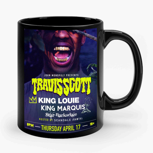 Travis Scott King Louie King Marquis Star Barksdale Ceramic Mug