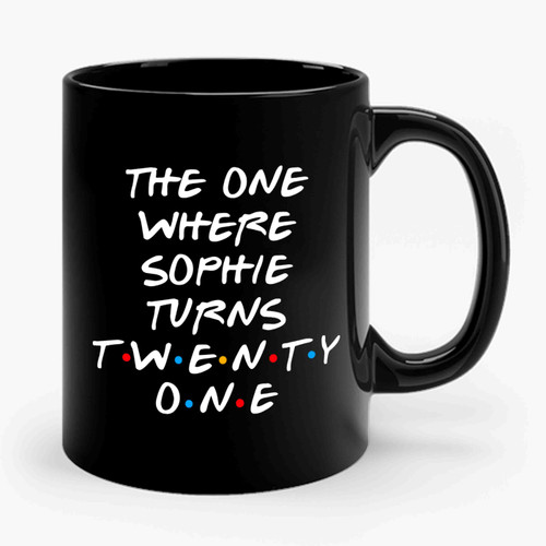 Turns Twenty One Ceramic Mug