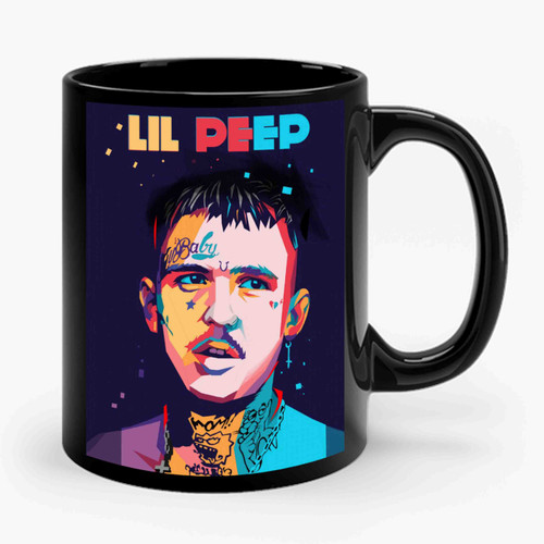 vintage rapper lil peep Ceramic Mug