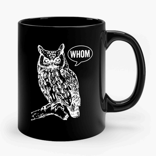 Whom Owl Ceramic Mug