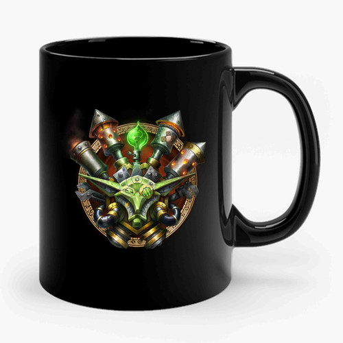 World Of Warcraft Goblin Logo Ceramic Mug