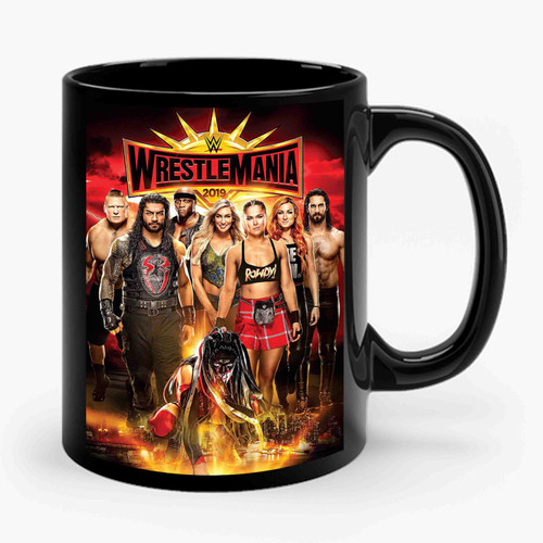 Wwe Wrestlemania 2019 Ceramic Mug