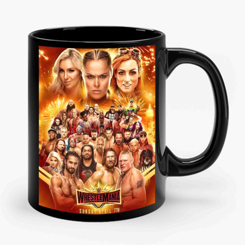 Wwe Wrestlemania 35 Ceramic Mug