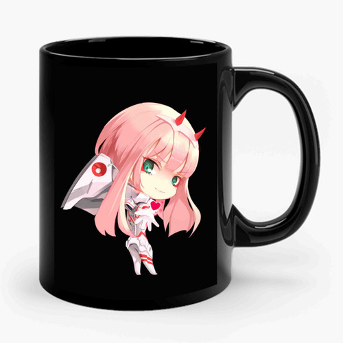 Zero Two Anime, Darling In The Franxx, Kawaii Anime Ceramic Mug