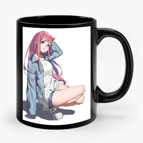 Zero Two Shared Darling In The Franxx Ceramic Mug