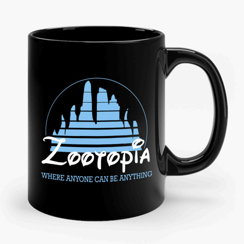 Zootopia Disney Movie Logo Ceramic Mug