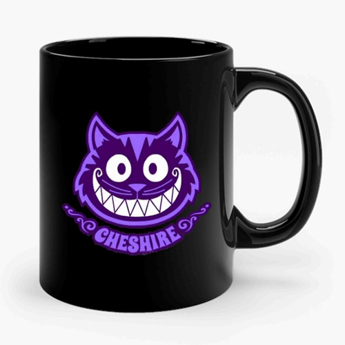 alice cheshire cat funny smile alice in wonderland Ceramic Mug