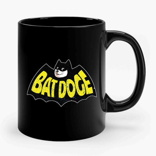 batdoge logo funny 1 Ceramic Mug