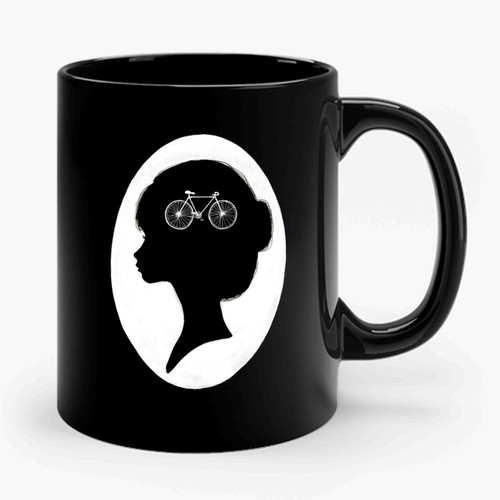 bike brain Ceramic Mug