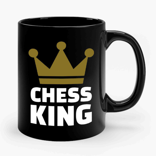 chess king logo Ceramic Mug
