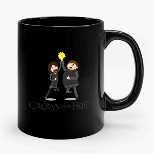 crows before hoes Ceramic Mug