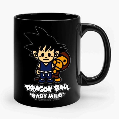 dragon ball a bathing ape parodi Ceramic Mug