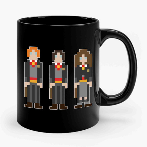 harry potter 8 bit Ceramic Mug