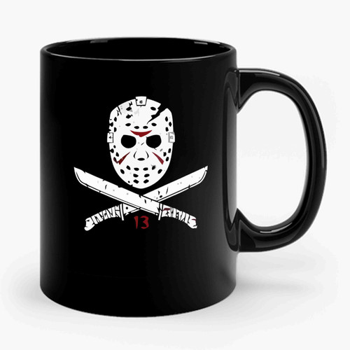 jason voorhees of the friday Ceramic Mug