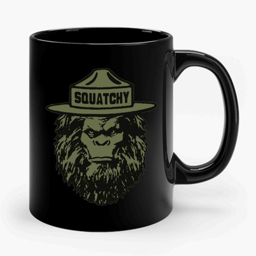 monkey squatchy Ceramic Mug