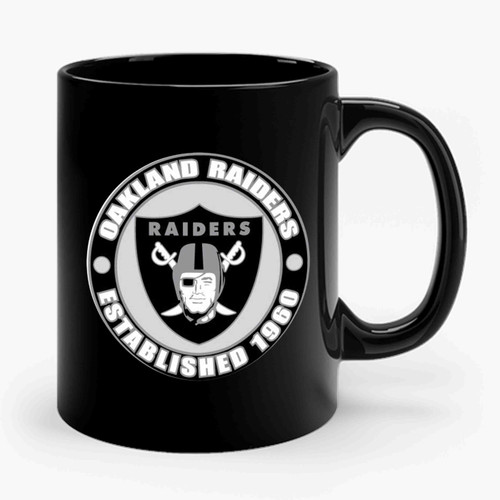 oakland raiders logo Ceramic Mug