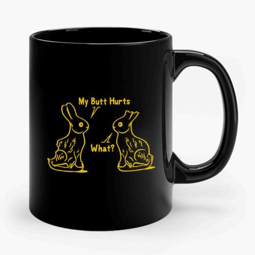 rabbit easter funny Ceramic Mug