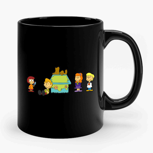 shaggy brown and the scooby crew Ceramic Mug
