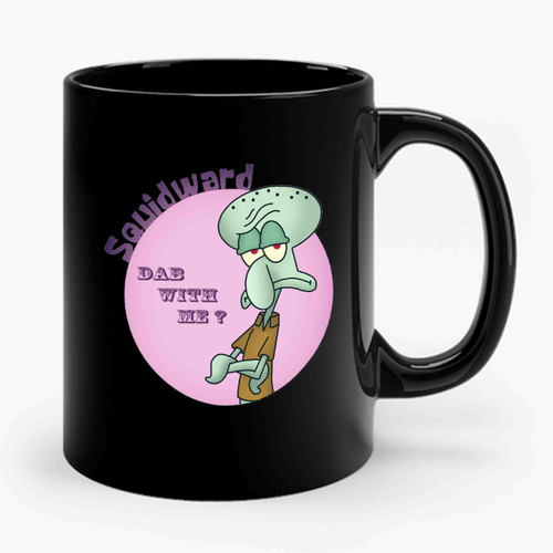 squidward dabbing with me frr 31jan Ceramic Mug