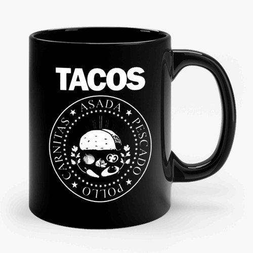 tacos ramones 1 Ceramic Mug