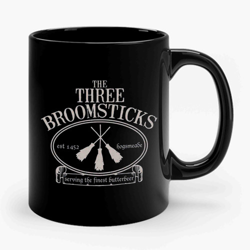 the three broomsticks Ceramic Mug